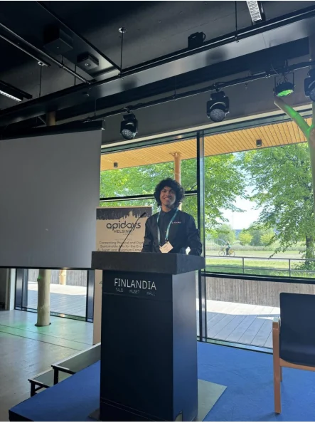 Ishraq at Apidays Helsinki 2024 (Finland)
